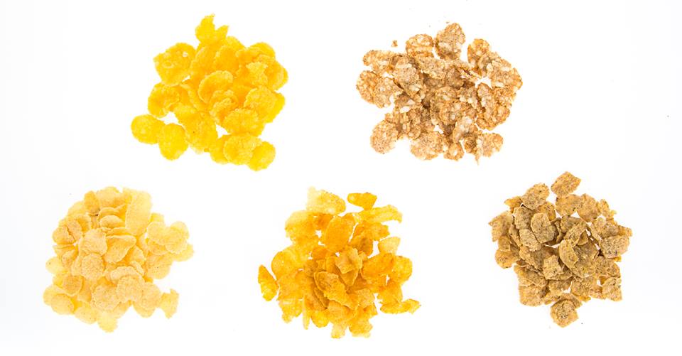 Corn flakes machine sample