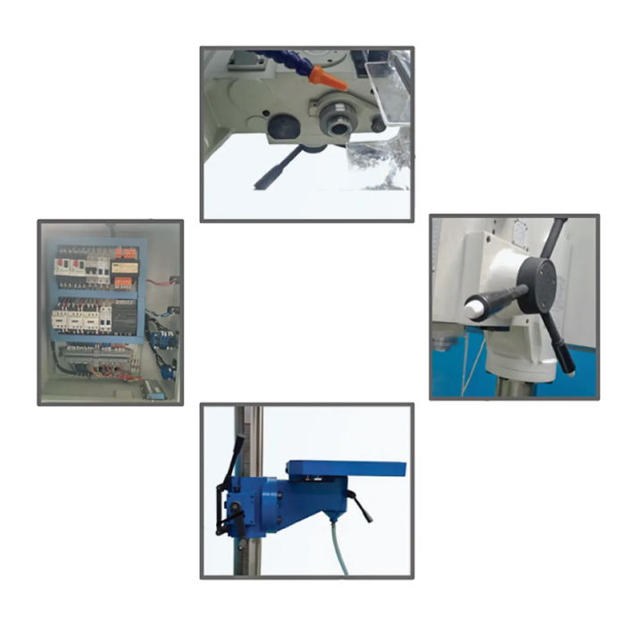 WD5035A WD5040A WD5050A Vertical Drilling Machines