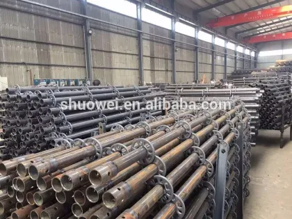 multifunction steel scaffold, kwikstage scaffold, painted steel scaffold