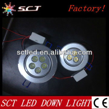 90-100 lm/w 3w led downlight high quality