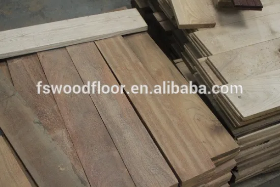unfinished brazilian teak hardwood flooring