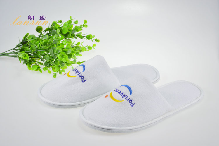 Waffle Towel Cotton Slippers