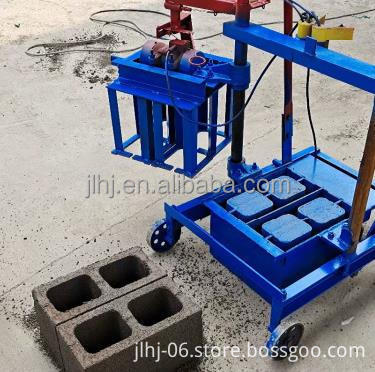 Portable Hollow Manual Brick Making Machine for Concrete and Cement Blocks