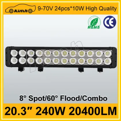 Chrismas hot sale LM20400 20.3inch 240W soye led light bar offroad