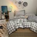 Beautiful tassel bedding set full size factory price