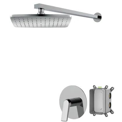 Bathroom Rain Shower Head Set