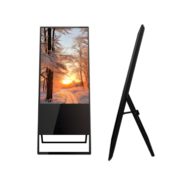 Portable Standable Digital Signage LCD -display voor advertenties