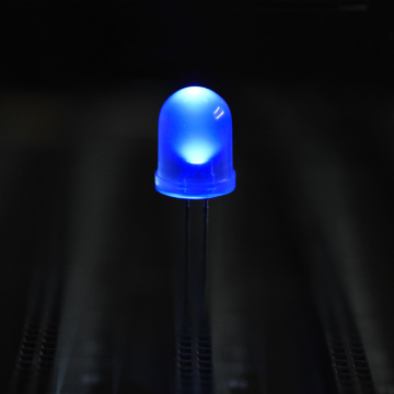 10-миллиметровый синий светодиод сверхвысокой яркости, 60 градусов