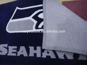 Customer design 100% acrylic material with cotton back hand tufted carpet