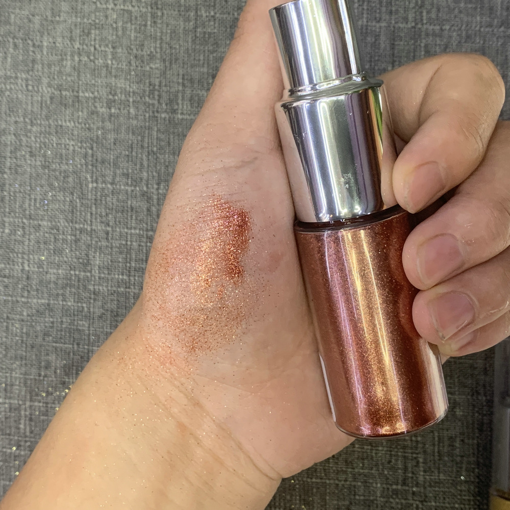 Spray Highlighter Powder Bronzer Highlighters Shimming Loose Highlighter Body Spray Highlight Stick Powder Low MOQ Custom 500 Pc