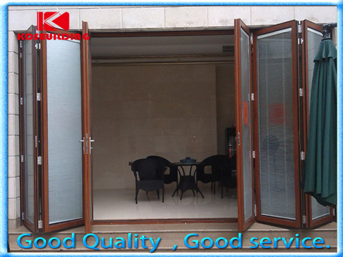 Aluminium Folding Double Door (KDSF124)