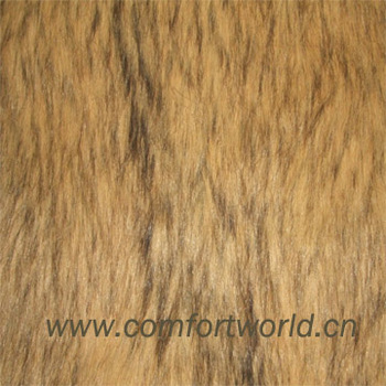 Faux Fur Fabric Made Of 70%Acrylic, 30%polyester