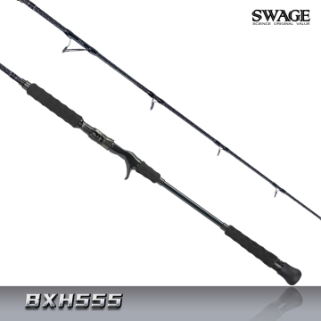SWAGE JIGGING RODS for Saltwater Fishing - Baitcast Rods BXH 555