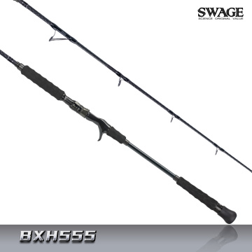 用于海水钓鱼的模锻铁竿 - Baitcast Rods BXH 555