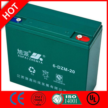 Deep cycle marine dual purpose battery electric bike smart CE ISO QS