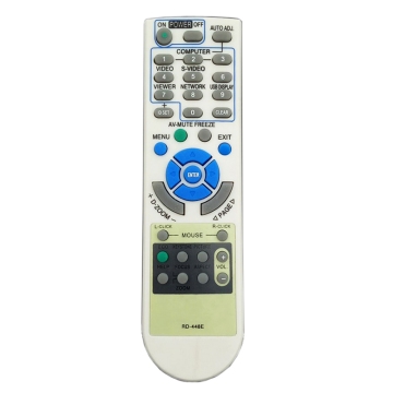 RD-448E Remote Control for NEC Projectors VT375 VT380 VT470 VT480 VT490 VT491 VT495 VT570 VT575 VT580 VT590