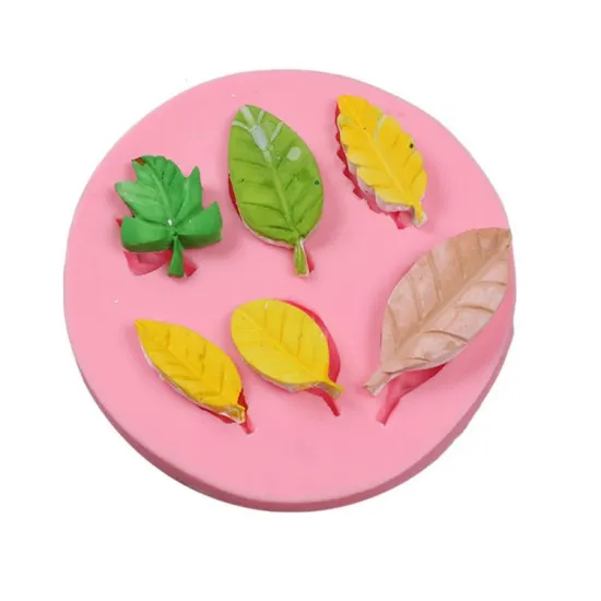 New Design Leaf Food Grade Silicone Mold for Hot Sale