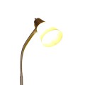 Silver LED eye-caring floor lamp