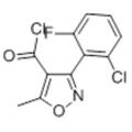 3- (2-cloro-6-fluorofenil) -5-metilisoxazole-4-carbonil cloruro CAS 69399-79-7