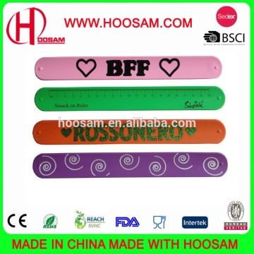 Cheap Custom silicone slap bracelets Hot Selling Silicone Slap Wristband
