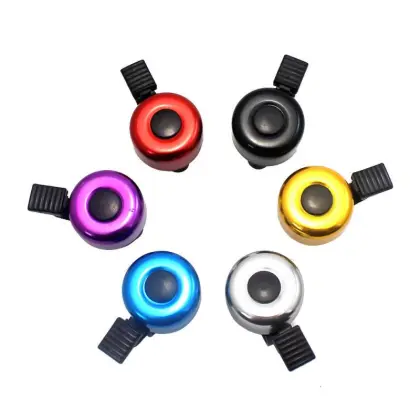 Mini Bicycle Bell Handlebar Horn Ring Alarm High Quality Safety Bicycle Outdoor Protective Cycling Bell Ring Metal Horn Bell