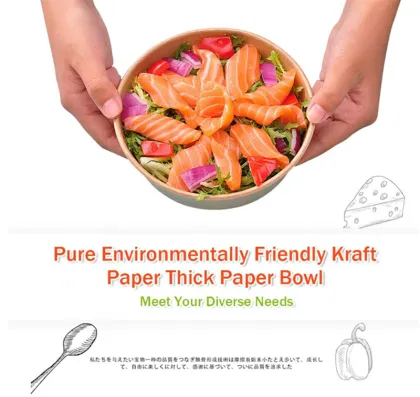 China Factory ODM OEM Biodegradable Salad Bowl with Lid