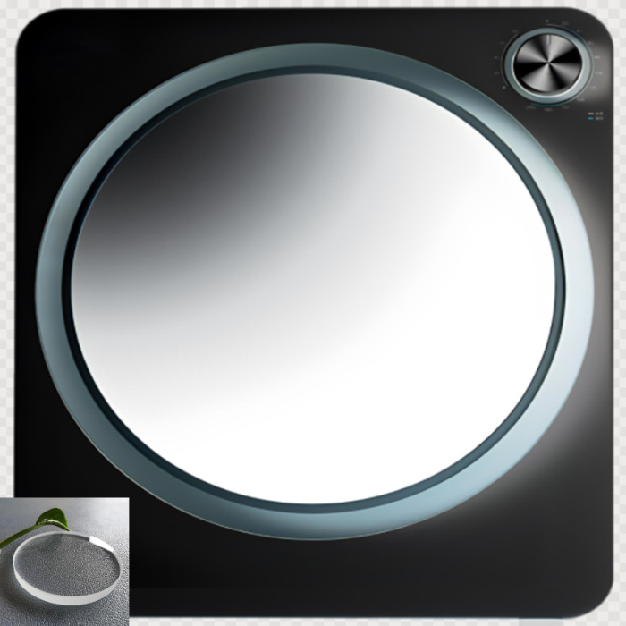 Vidro impresso em cores brancas para secadores de roupas