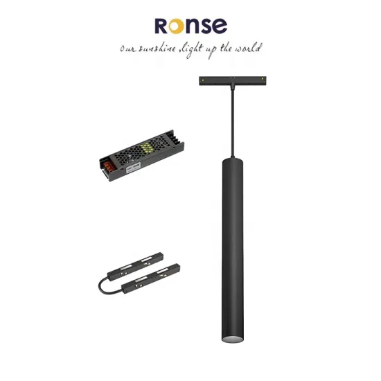 RONSE Magnetic LED Track Lighting - Best Price for 4-Wire Rails (6w-12w)