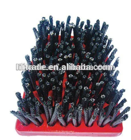 Stone steel wire brush