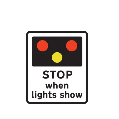 Reflective Traffic Warning Sign Custom Design Sign