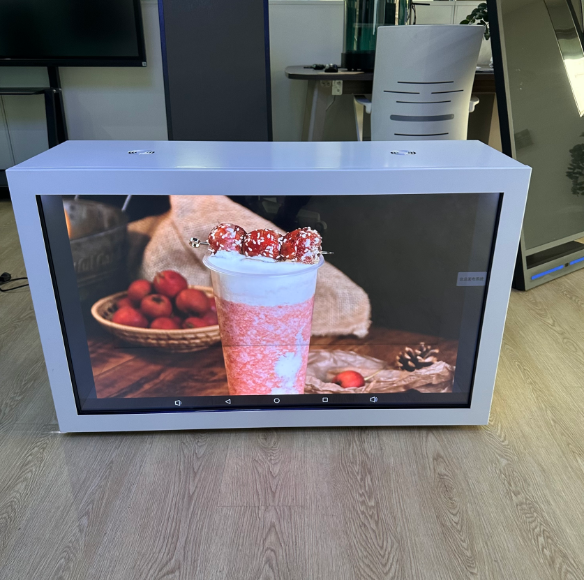 Mekanik parçalar için dijital veri katmanlarına sahip yüksek şeffaflıktaki LCD ekran