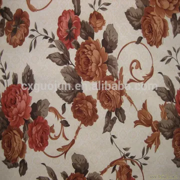 classic partten polyester transfer printing fabric with a cartoon pattern