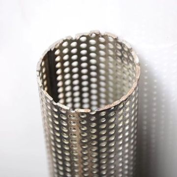 Customized stainless steel perforated filter cartridge