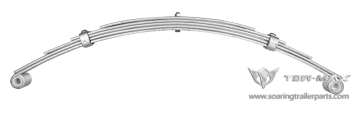Shackle Leaf Spring (3 Leafs for Trailer)