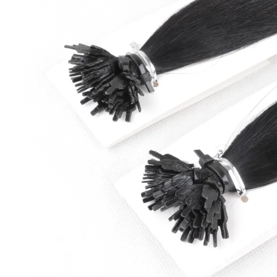 Cuticle Remy quality 20'' MINI Fan tip keratin hair 1.0g 0.8g Fan Y tip hair extension