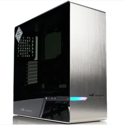 InWin All-Aluminum E-ATX PC Case with Water Cooling Support and Side Panel Window
