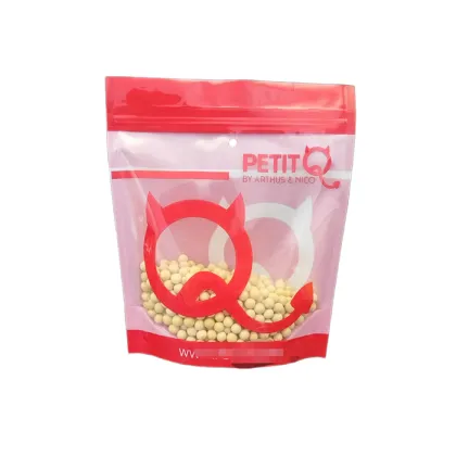 cat food zipper sealing bag