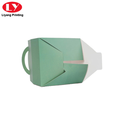 Cheaper folding soap packaging box with handle