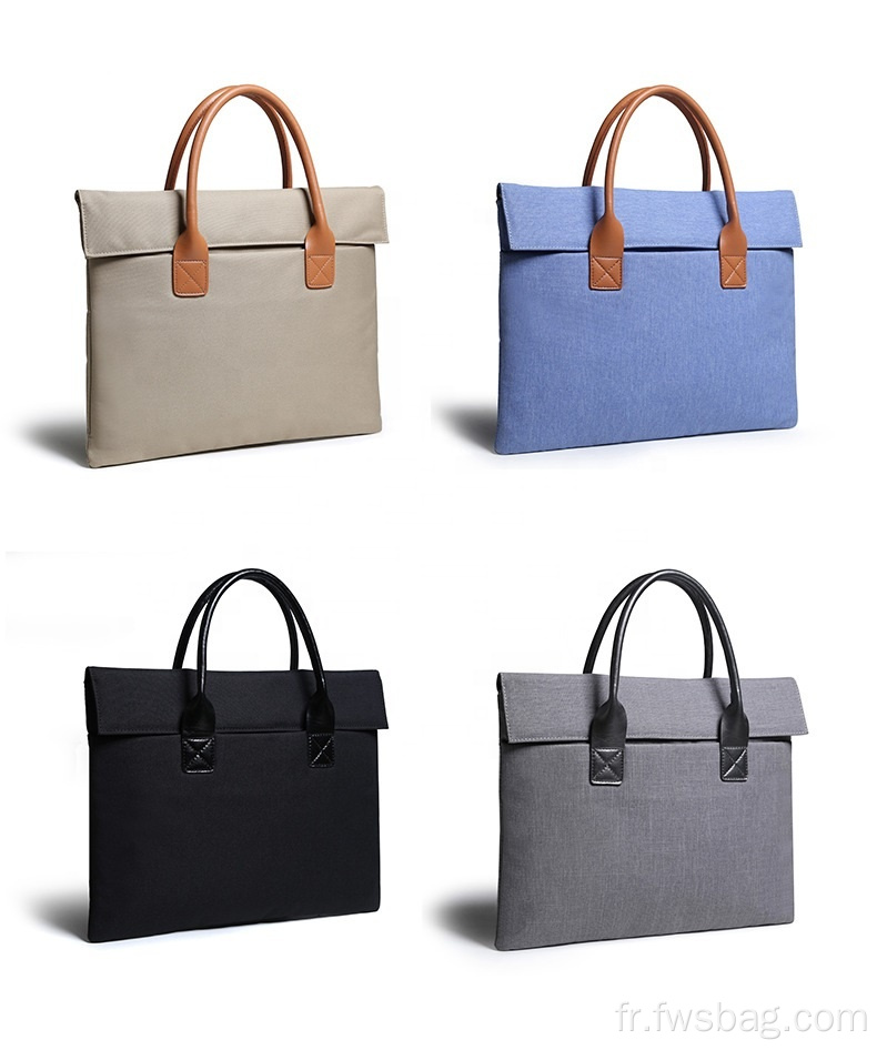 2022 sac d'ordinateur d'entreprise durable sacs à main en cuir PU pour femmes set sac à sac d'ordinateur portable 15,6 pouces