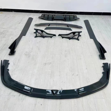 Ferrari 458 Carbon Fiber Body Kit with Front Lip, Diffuser, Spoiler, and Side Skirts