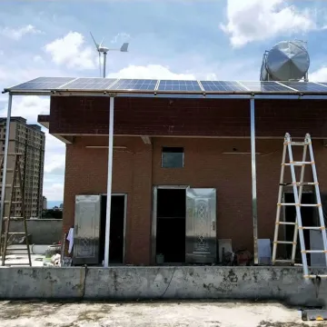 Wind-solar hybrid power supply system farm
