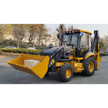China's 2.5t Backhoe Loader Model XC870K with Telescopic Arm: Latest Addition to Peru's Construction Equipment Market