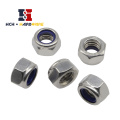 Metric Nylon Lock Nut Stainless Steel