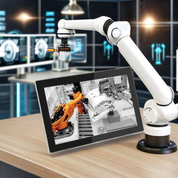 Industriële kwaliteit all-in-one pc met 15,6 inch touchscreen LCD-display en IP65-rating