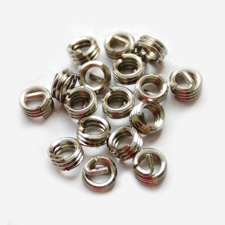 304 Stainless Steel Wire Thread Inserts Locking Type Fasteners with M2 M8 Threads Packed in Carton Box Metric Measurement System