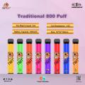 Traditiona Disposable Vape Penl 800 Puffs