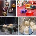 plastic transparent cup,tealight candles,plastic mold