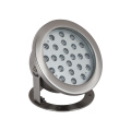 IP68 waterproof outdoor stainless steel 24W underwater light