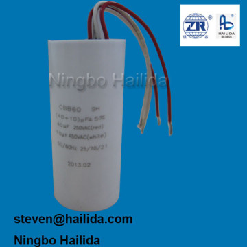 cbb60 capacitor for washing machine ac motor used