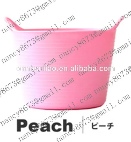 portable and flexible water bucket/plastic water bucket